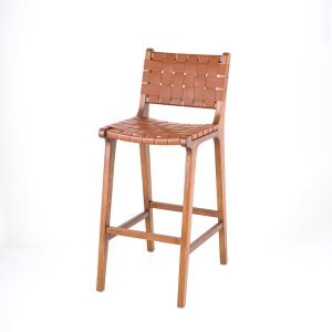 Braiding Hight Backing Stool