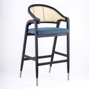 Luda Wood Bar Stool