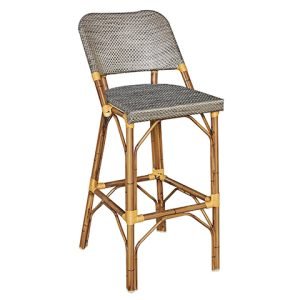 Dory Outdoor PE Rattan Stool